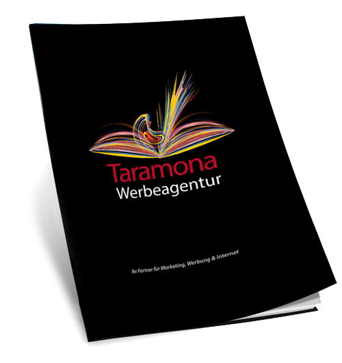 Folder Taramona Werbeagentur